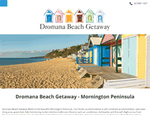 Tablet Screenshot of dromanabeachgetaway.com.au